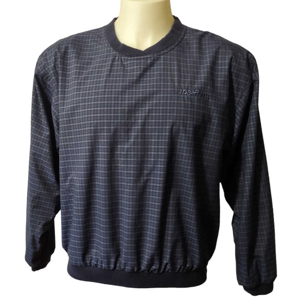 Top Flite Golf Jacket Size Large Men's Active Windbreaker Pullover Long Sleeves‎ - Picture 4 of 16
